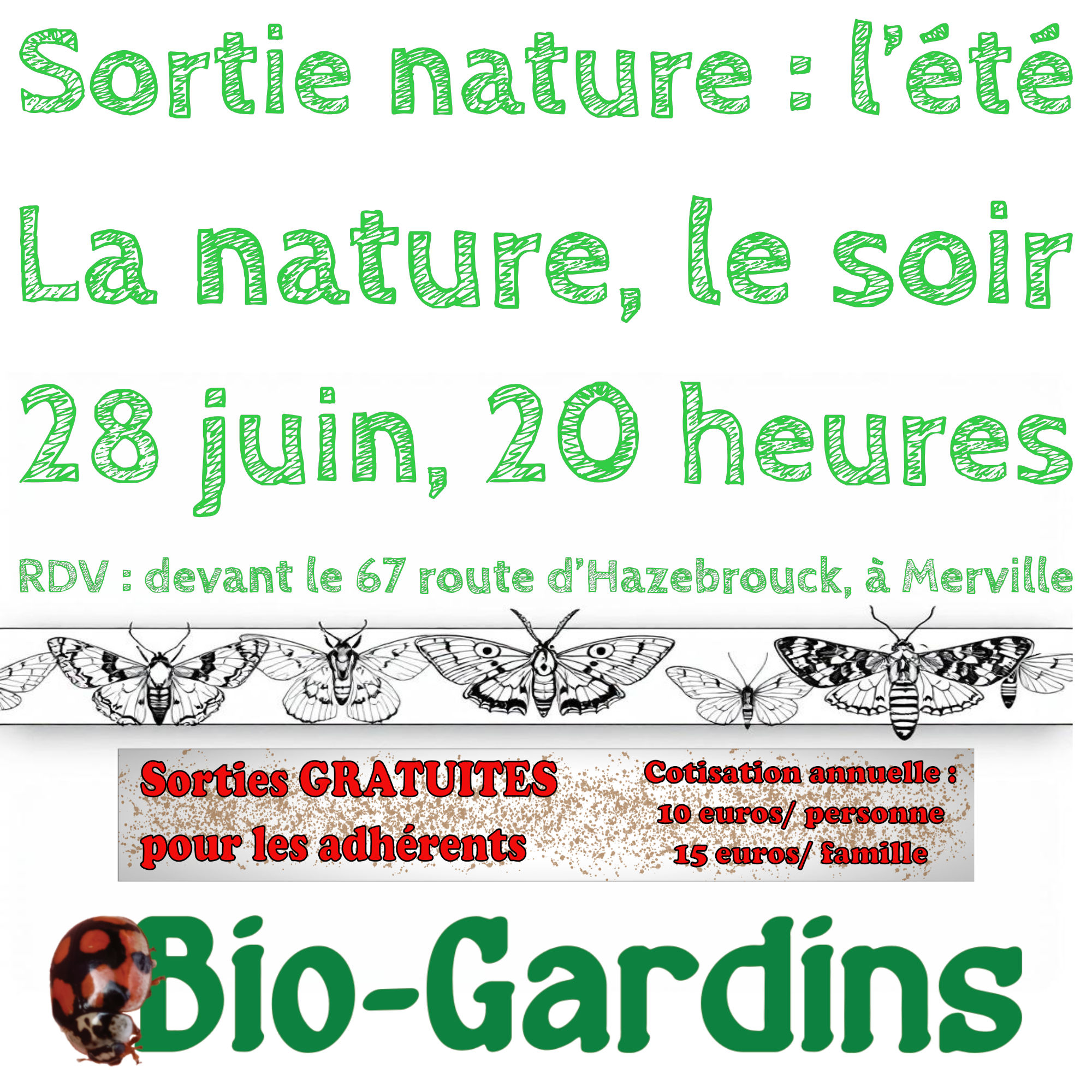 l'affiche de notre journée biodiversité